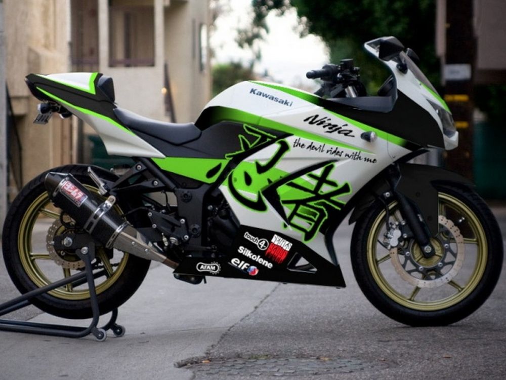 Kawasaki Ninja zx6r Р±РµР»С‹Р№