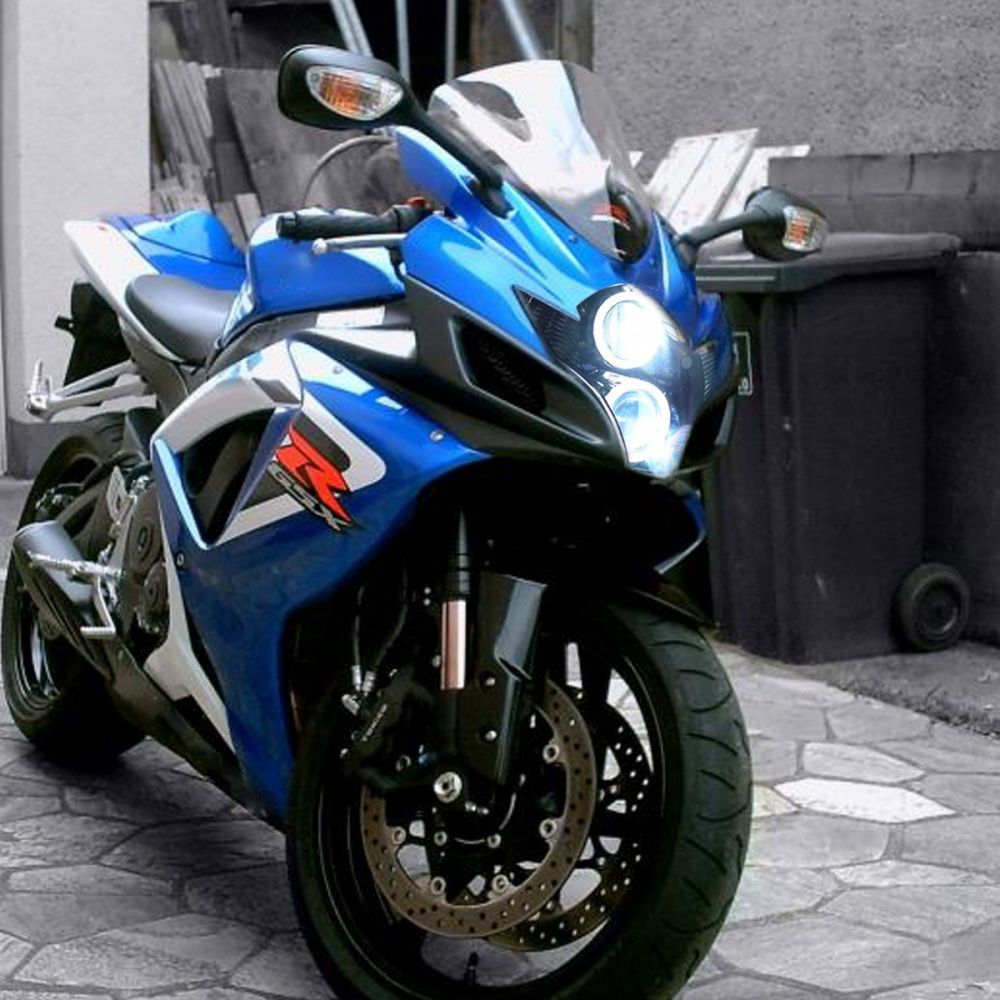 Тюнингованные фары Suzuki gsxr600 2007