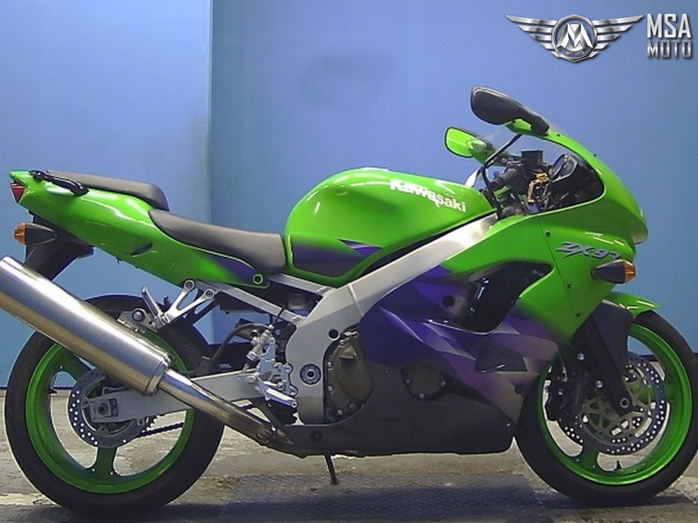 Kawasaki Ninja zx9r 1998 синий