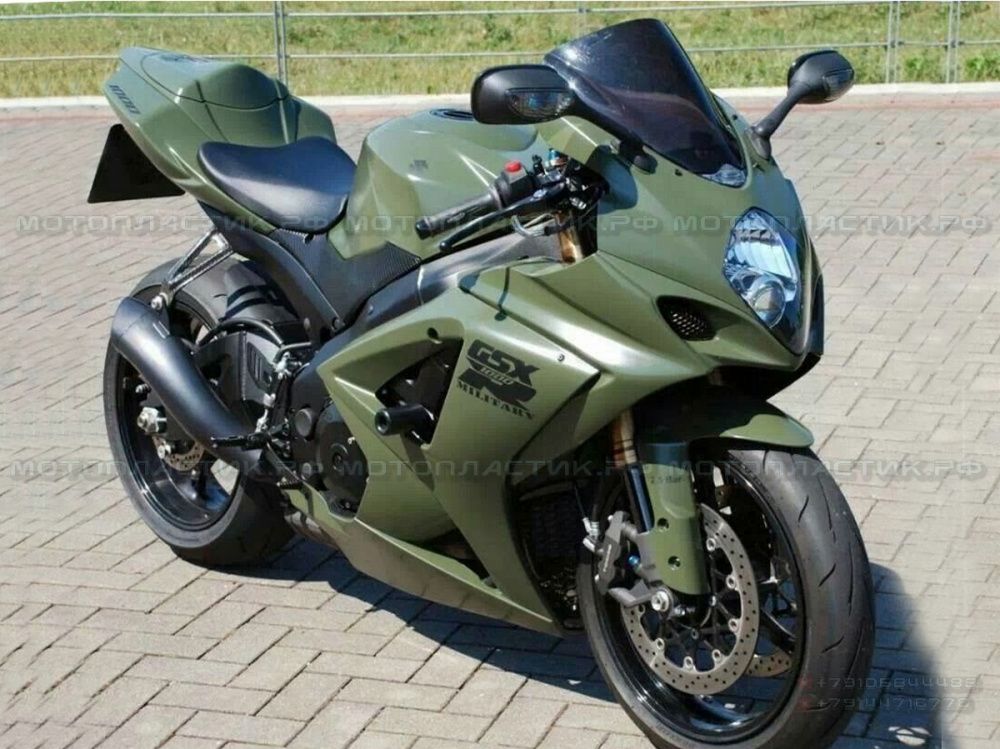 Suzuki GSX R 600 Р·РµР»РµРЅС‹Р№