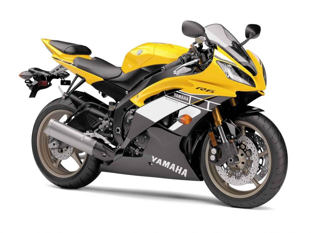 Мотоцикл Yamaha r1 чёрный Sport Bikes