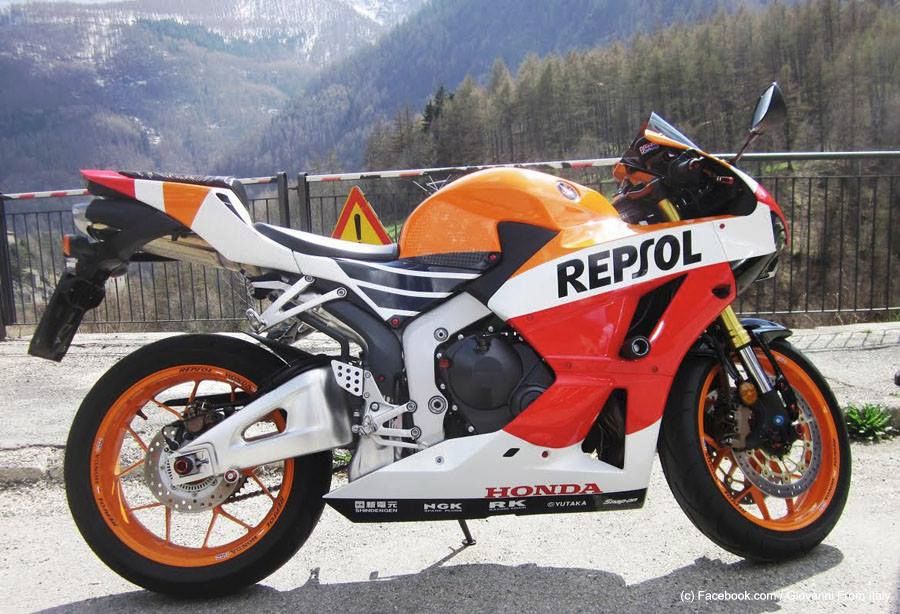 Cbr600rr Black Orange