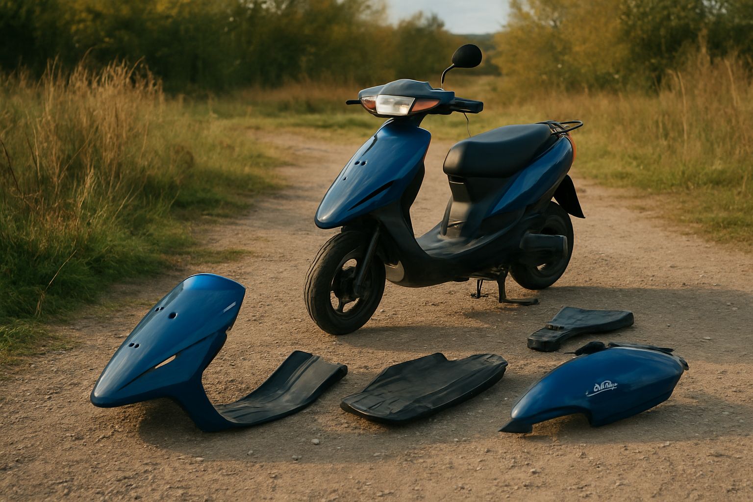 пластик yamaha jog space: