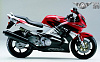 Комплект пластика Honda CBR600F3 1995-1998 Белый Красный Черный 